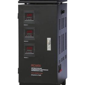 Стабилизатор напряжения РЕСАНТА АСН-6000/3-ЭМ