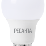 Лампа светодиодная РЕСАНТА LL-R-A60-7W-230-3K-E27