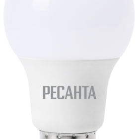 Лампа светодиодная РЕСАНТА LL-R-A60-9W-230-4K-E27