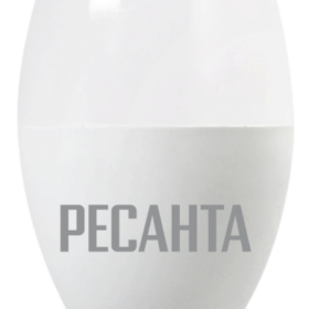 Лампа светодиодная РЕСАНТА LL-R-C37-6W-230-3K-E14