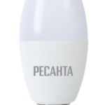 Лампа светодиодная РЕСАНТА LL-R-C37-7W-230-4K-E14