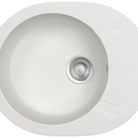 Мойка гранитная 470х580мм (белый) GANZER